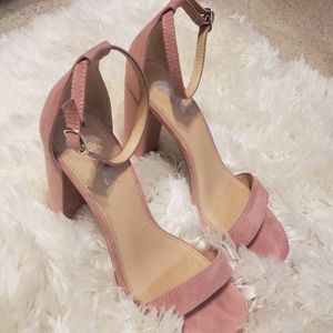 Pink heels